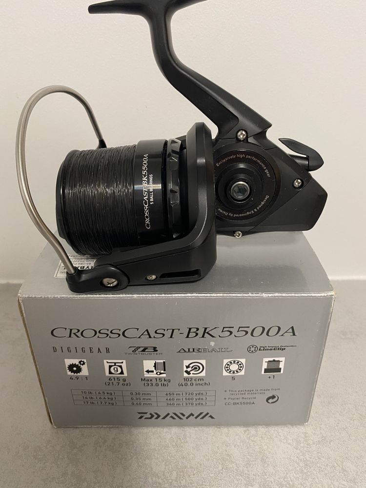Kołowrotek karpiowy Daiwa CrossCast 5500A
