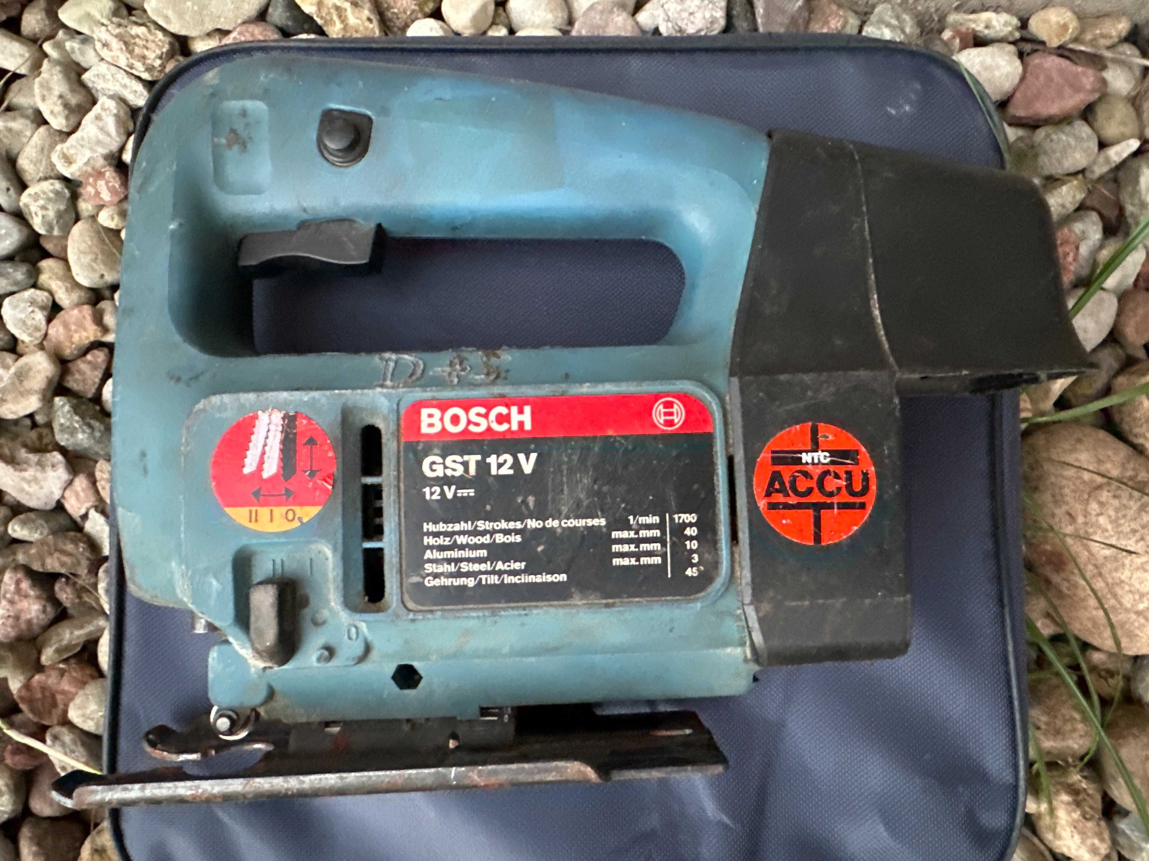 Wyrzynarka gst 12v bez ładowarki do akumulatorów Bosch