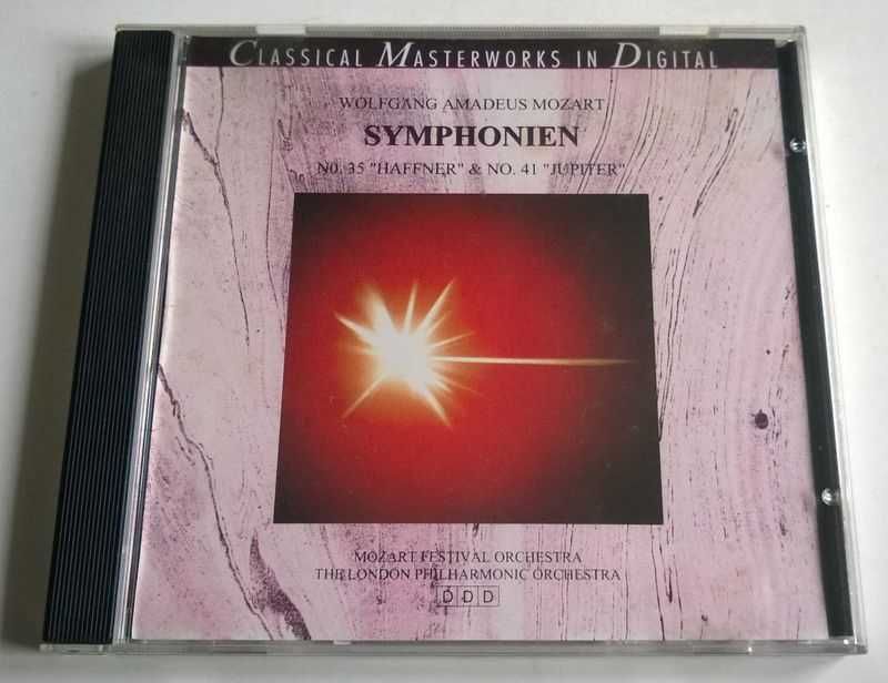 CD Mozart Symfonie Haffnerowska Jowiszowa NOWA