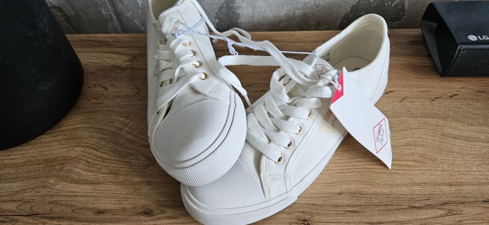 Trampki damskie białe 40 LEE COOPER