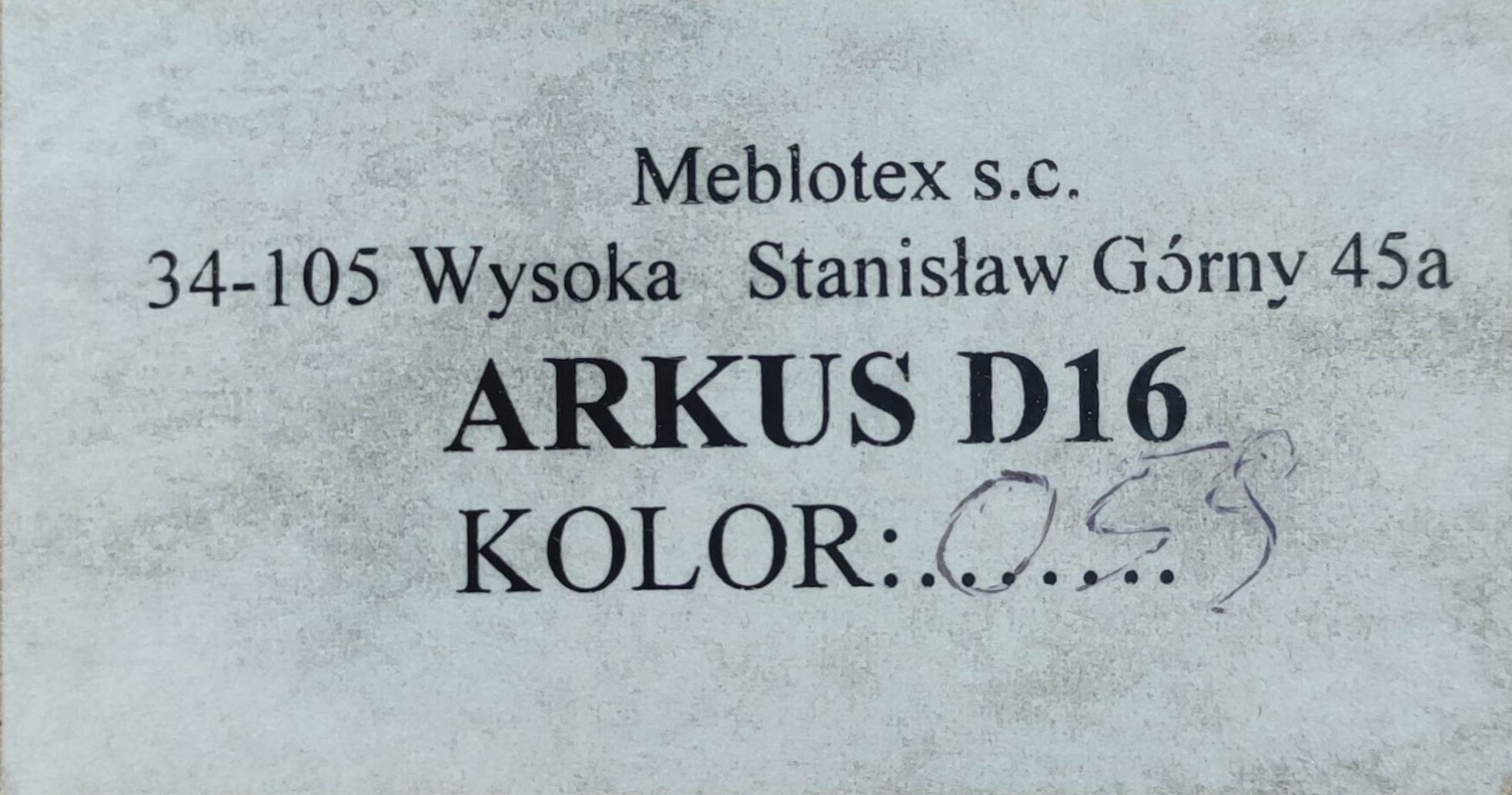 Witryna Meblotex Arkus D16 1 drzwi 3 szuflady bez rysy ZADBANA Szafa