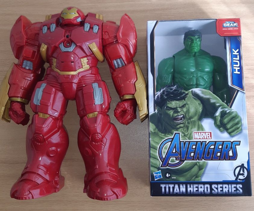 Hulk Buster - Com luz e som e Hulk - Marvel