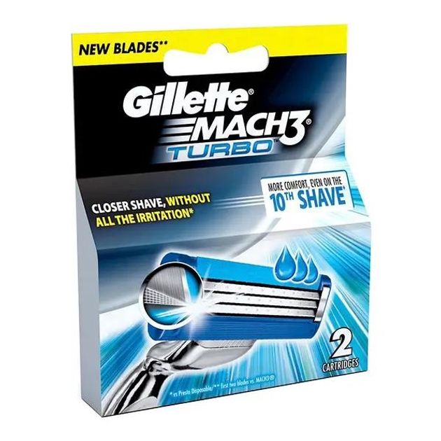 Картридж Gillette "Mach3 Turbo" 2
