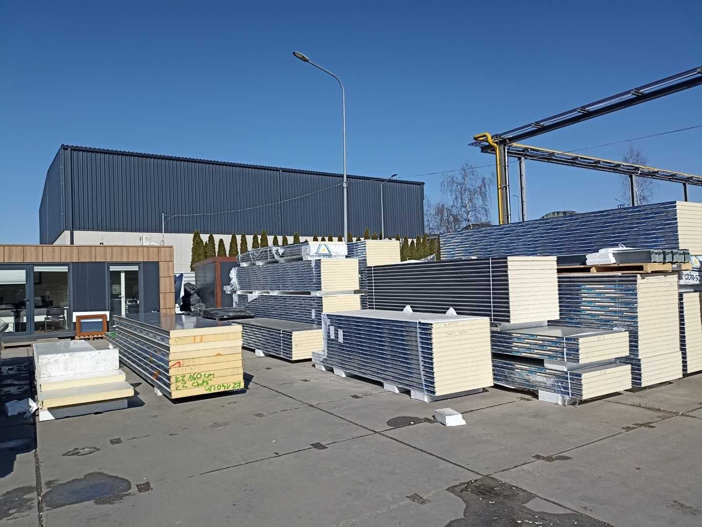 Płyty warstwowe PIR 6 cm / I gatunek / płyta dachowa