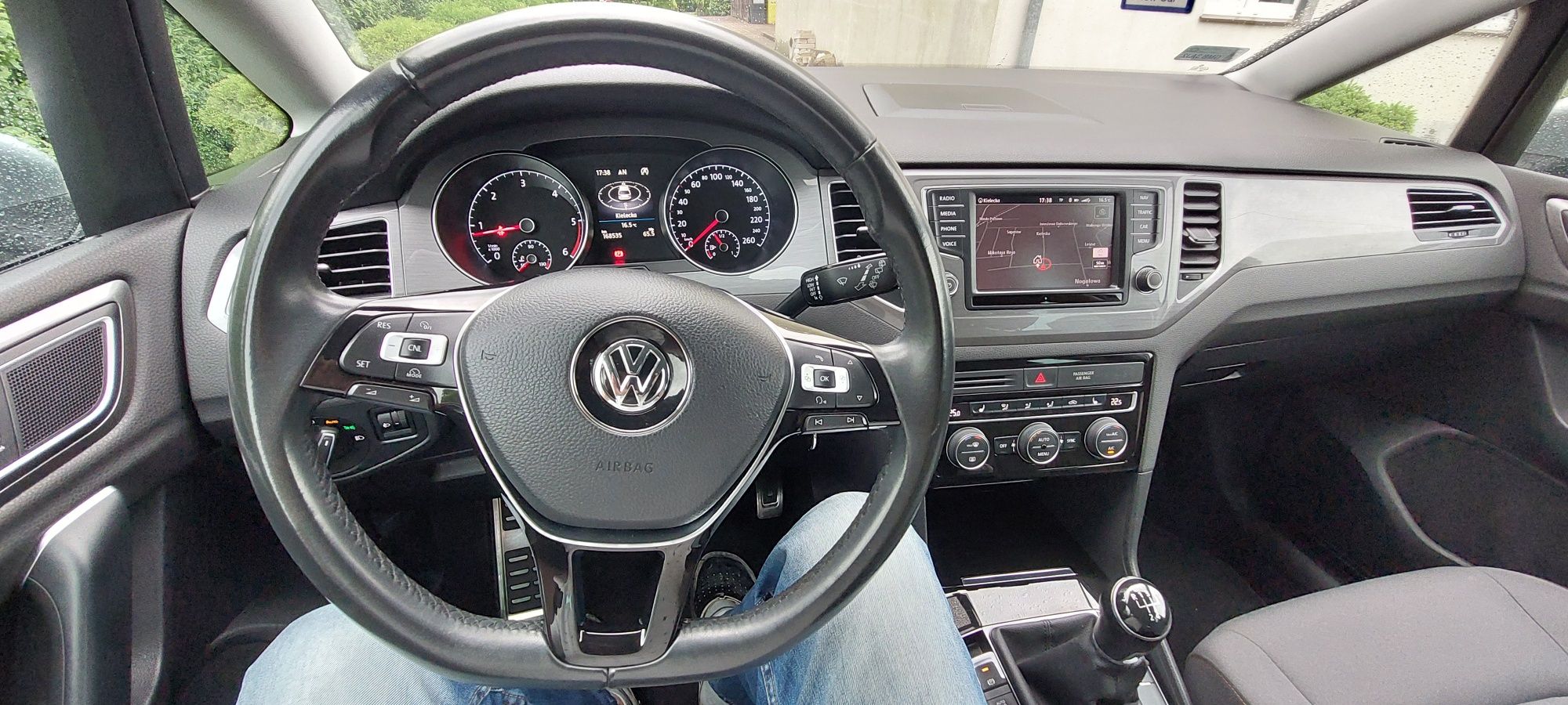 VW Golf 7 Sportsvan 1.6 tdi/110km,2 właść.org.lakier