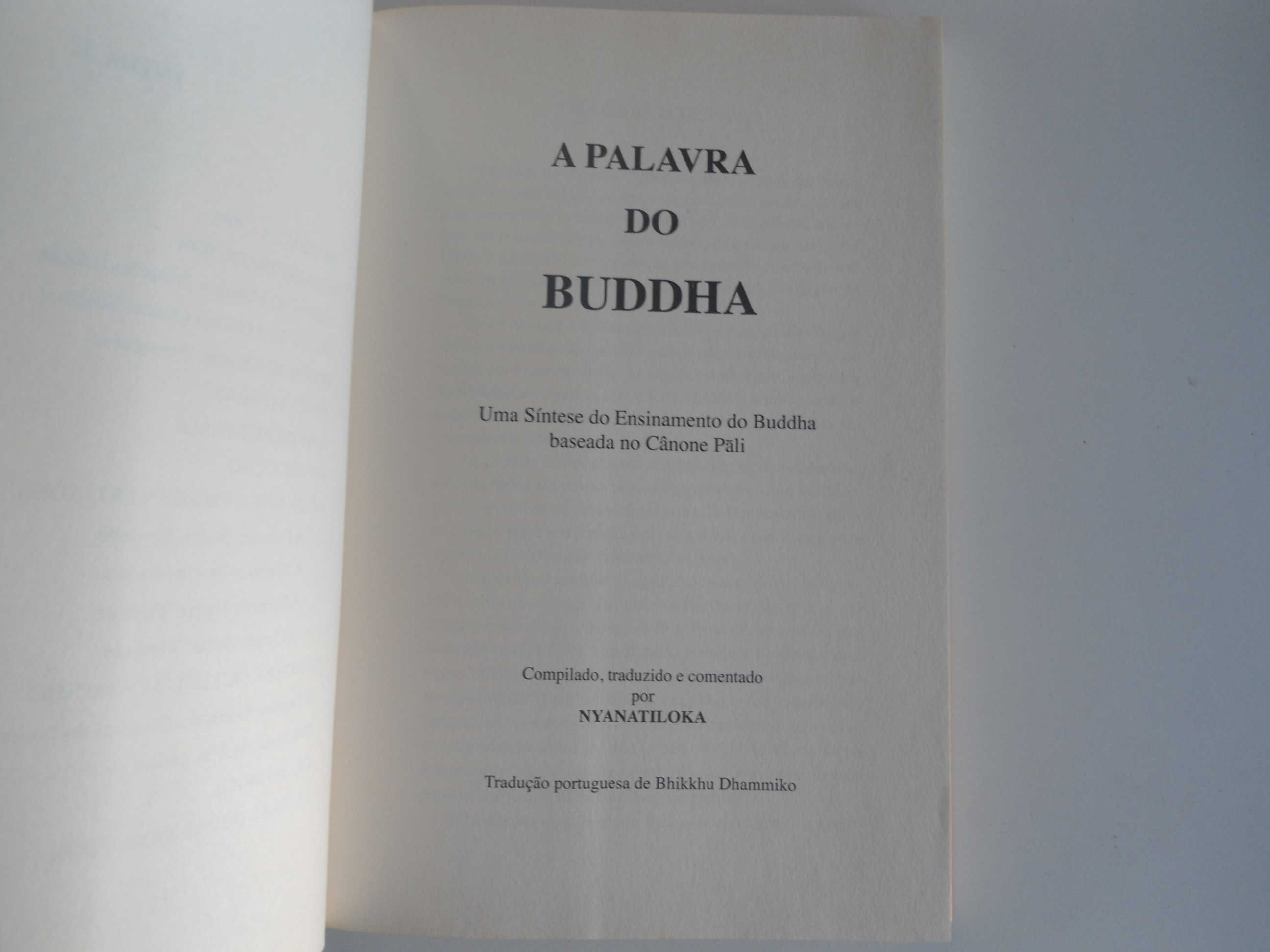 A palavra do Buddha por Nyanatiloka