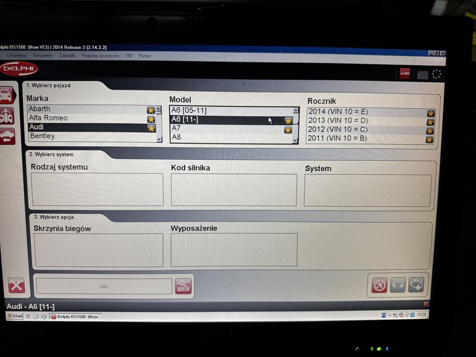 Laptop do diagnostyki pojazdow, ciezarowek