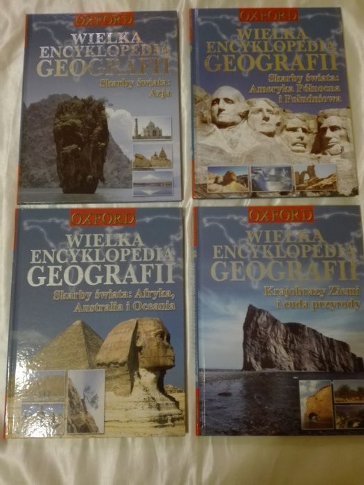Wielka Encyklopedia Geografii OXFORD - 16 tomów