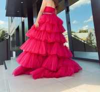Рожева вечірня сукня