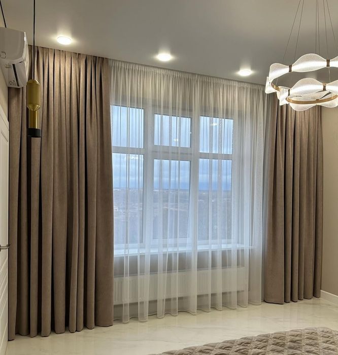 Пошиття тюлі і штор. Гарна якість. Доступні ціни.