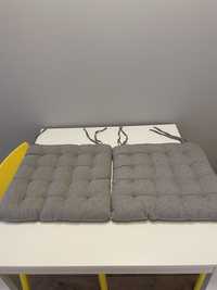 IKEA VIPPART poduszki na krzesło 38x38cm