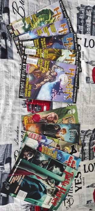 продам журнали HUNTIK і Мятежений возраст та альбоми Гаррі Поттер