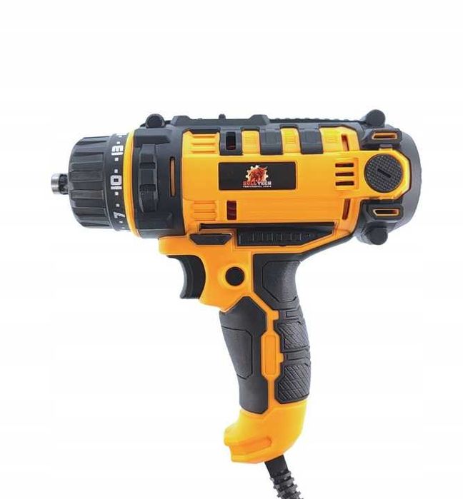 Wiertarko - Wkrętarka Sieciowa 1250W 2W1 Głowica + HEX Wiertarka