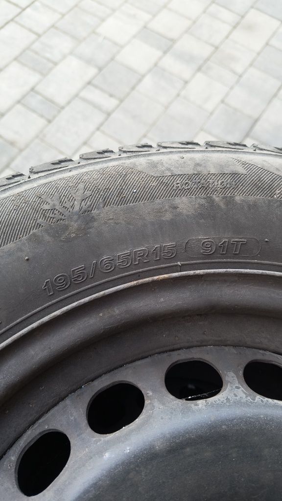 Koła opony zimowe R15