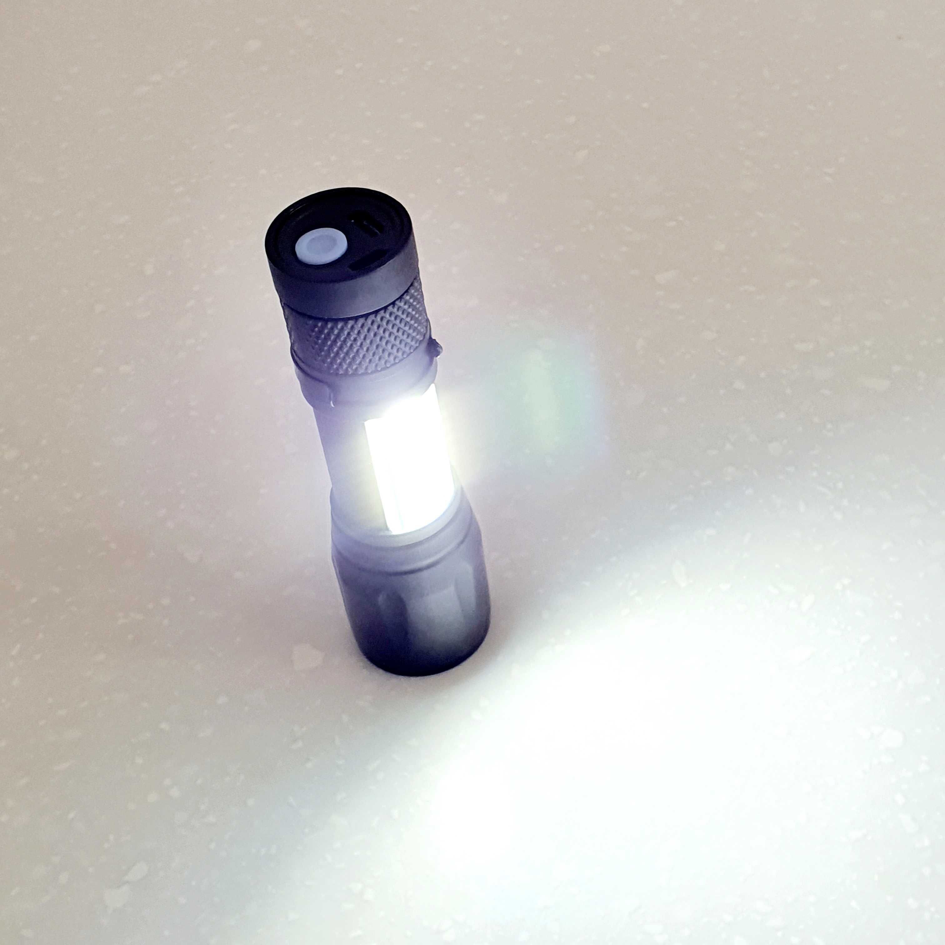 LED фонарик с СОВ