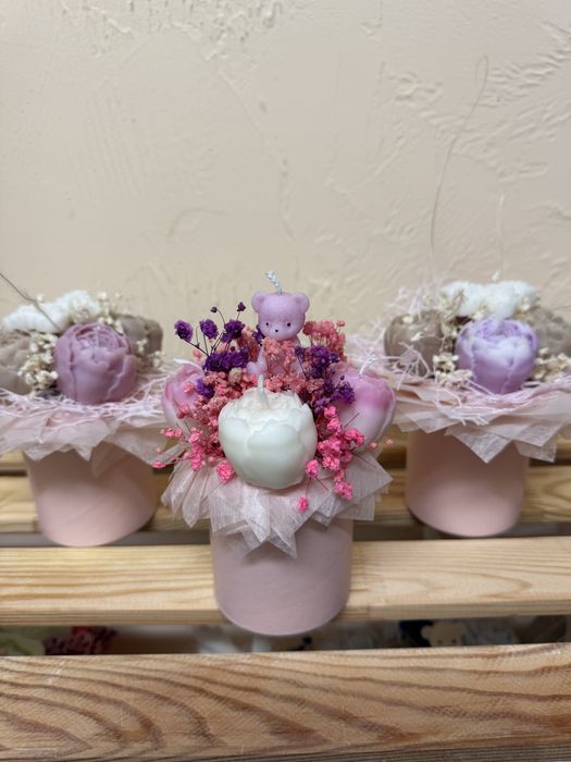 Kwiaty sojowe  idealny prezent.