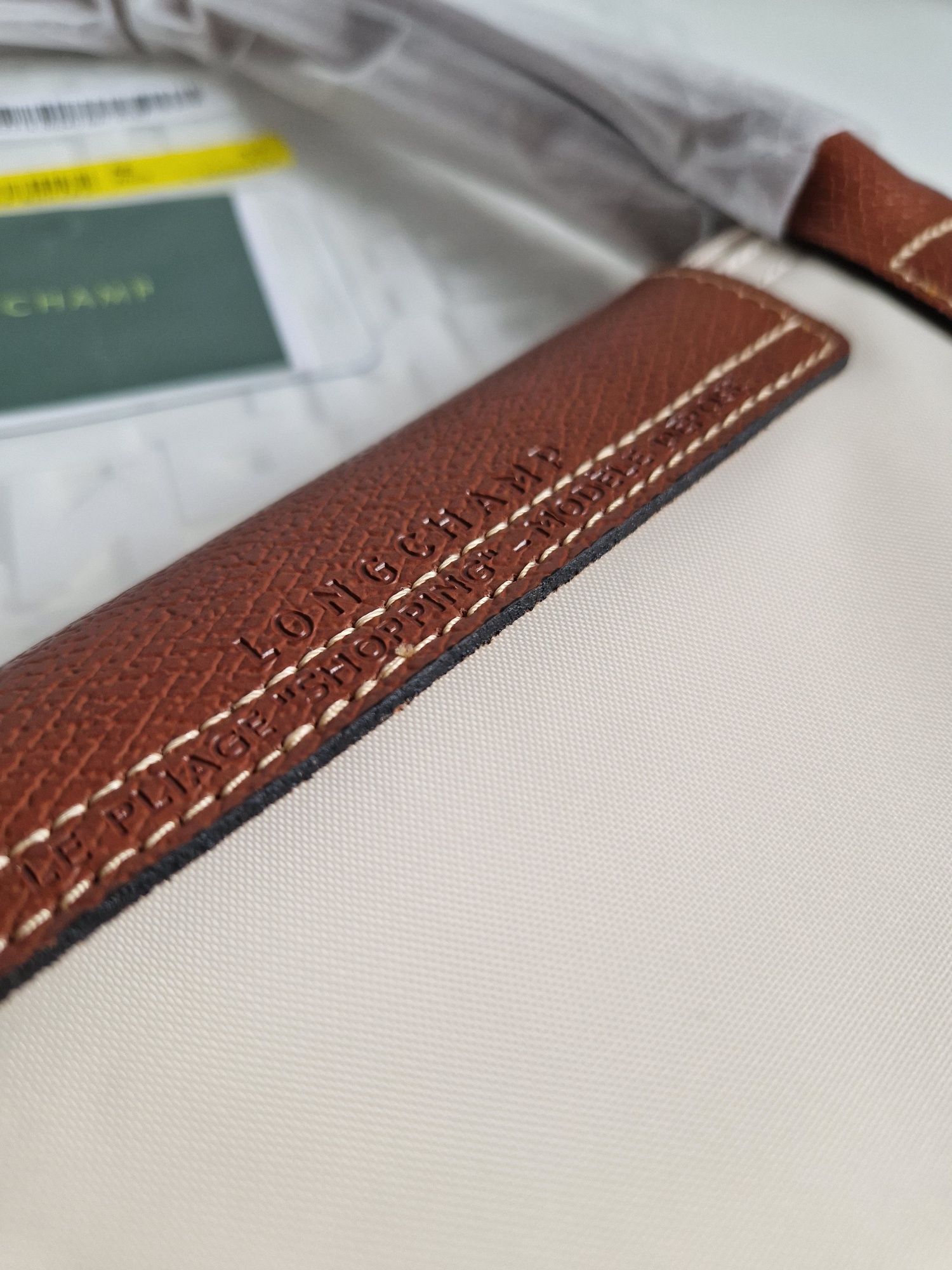LONGCHAMP Nowa torebka roz L BEŻ