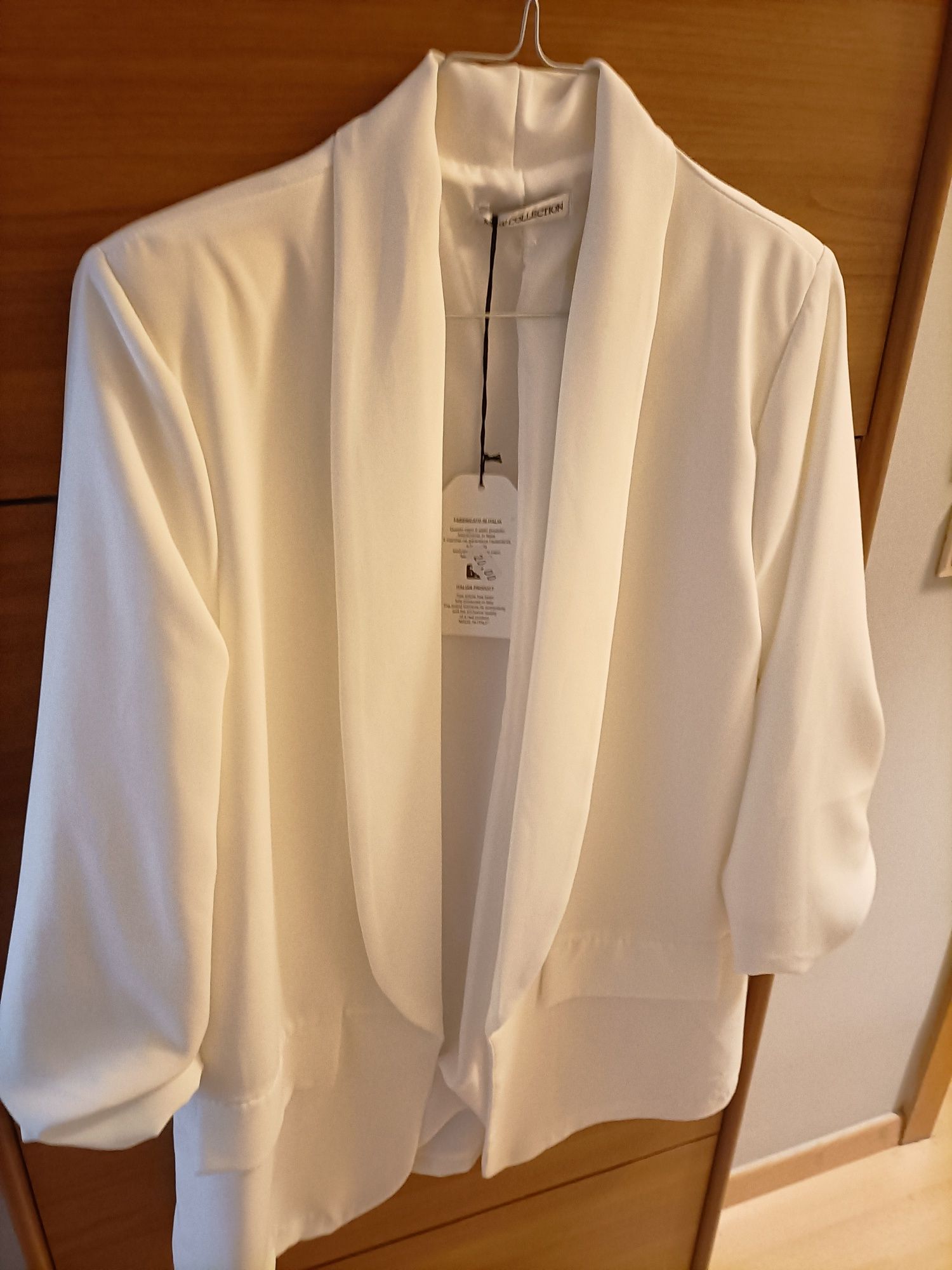 Blazer branco L (novo)