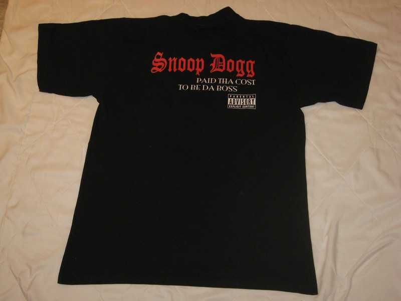 T-shirt koszulka Snoop Dogg raper trawka rap oldschool retro vintage