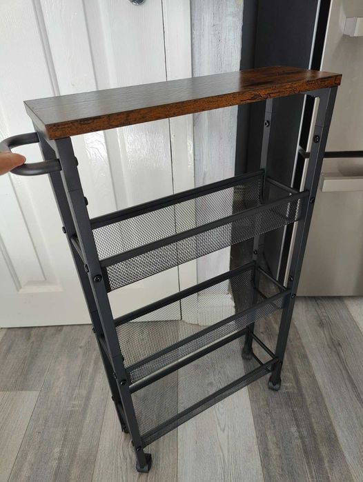 Półki akcesoria do łazienki z poziomami czarny przechowywanie