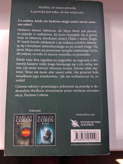 Harlan Coben -Trzy dreszczowce na wakacje:-)