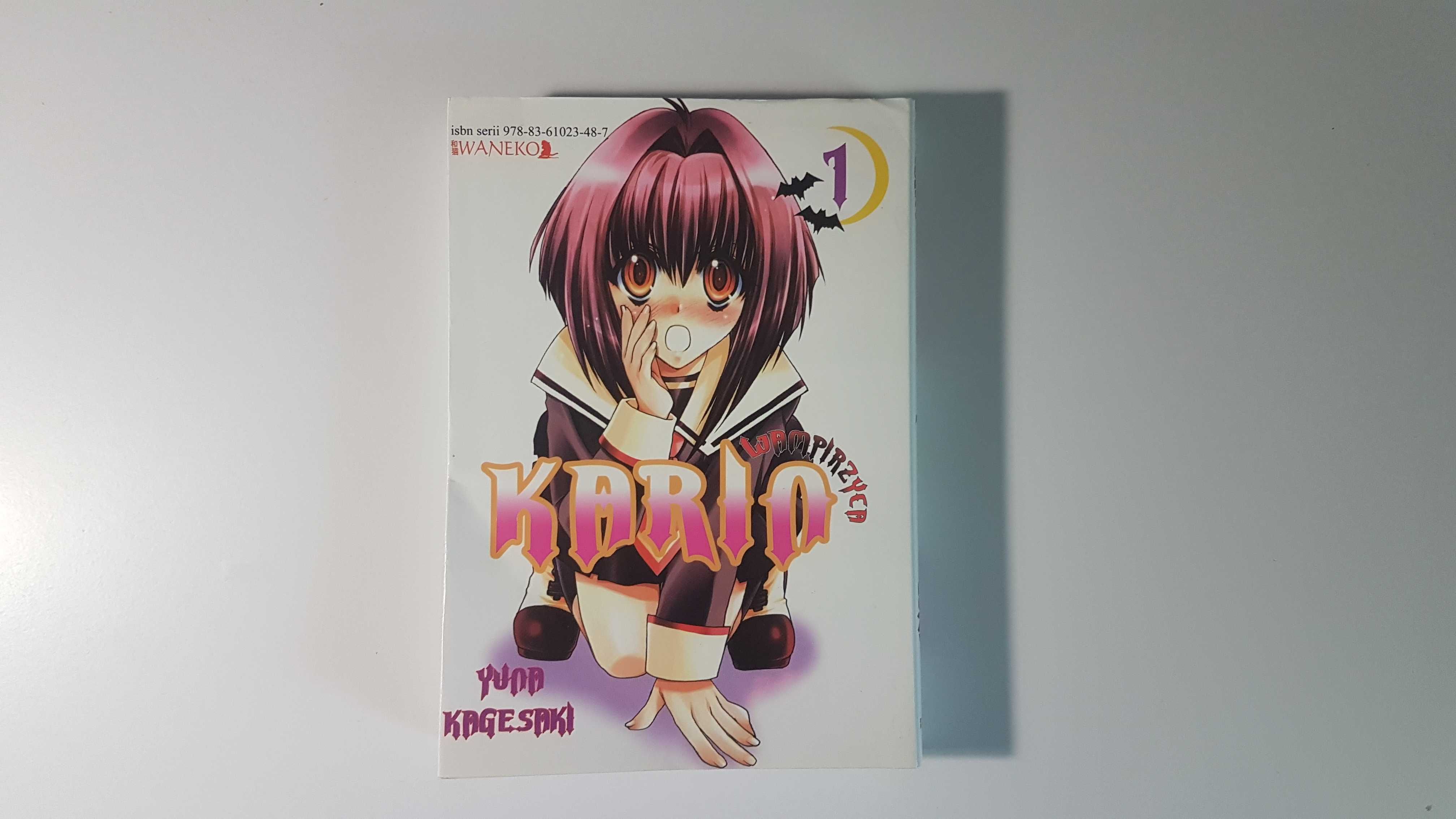Manga Wampirzyca Karin tom 1 unikat