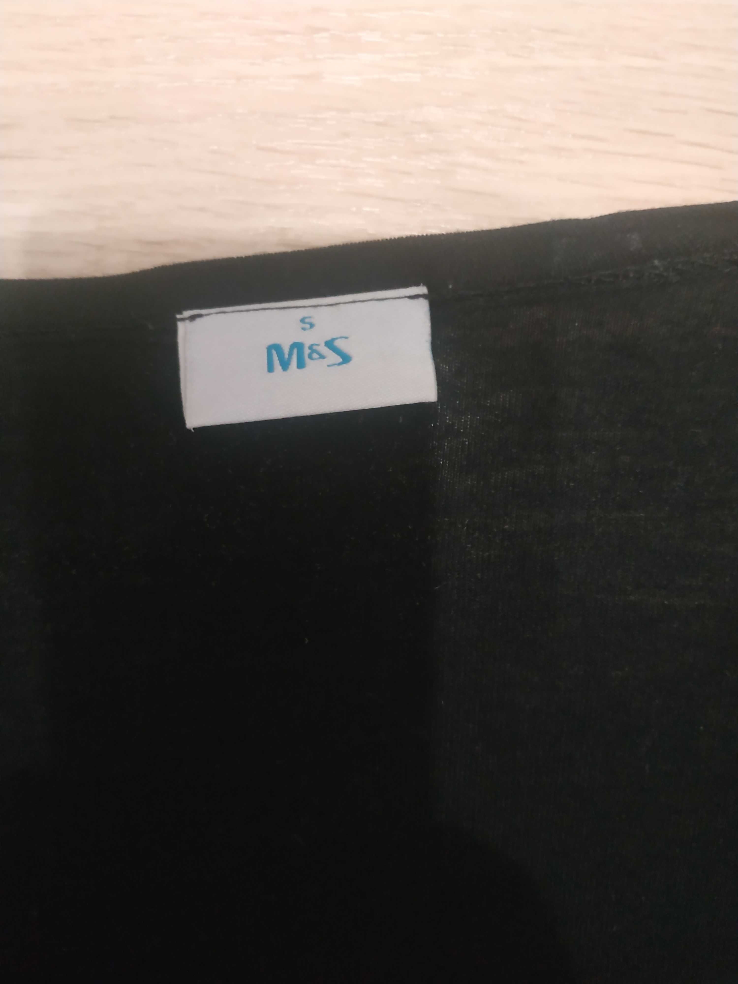 Bluzka narzutka top wiązany M&S roz S - "A" - istny szał :)
