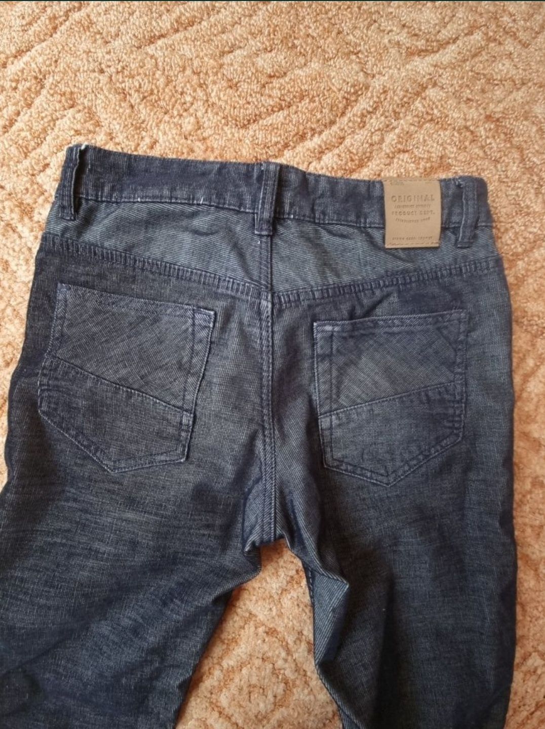 Штаны джинсы микровельветы h&m на 8-9 лет