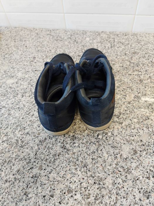 Bota rapaz em pele 37