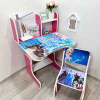 Зростаюча парта дитячий столик зі стільцем стол ростишка