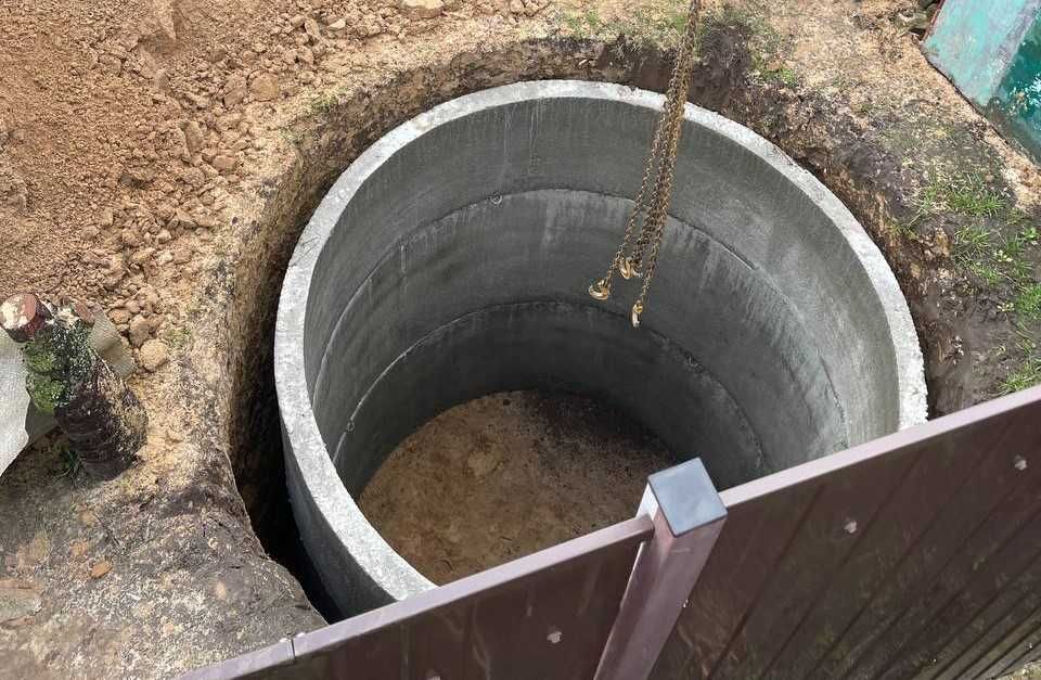 Залізо-бетонні кільця 95х115. Кільця бетонні для водозливу