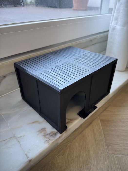 Ninho / abrigo para porquinho da india