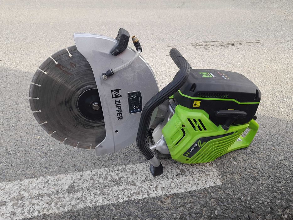 ZI BTS 350 ZIPPER Przecinarka splinowa do betonu asfaltu  piła ręczna!
