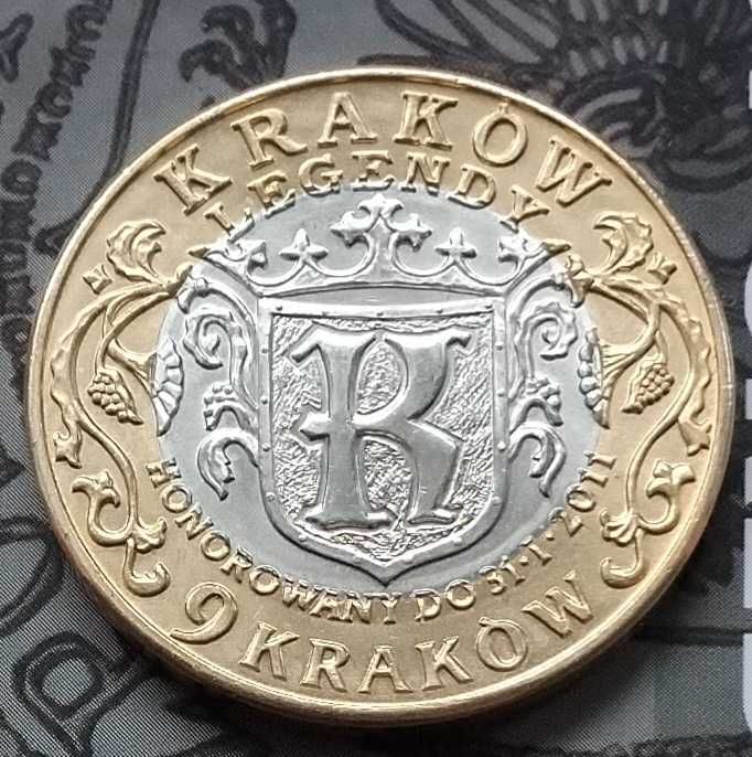 moneta okolicznościowa regionalna 9 kraków lajkonik 2011 r dukat