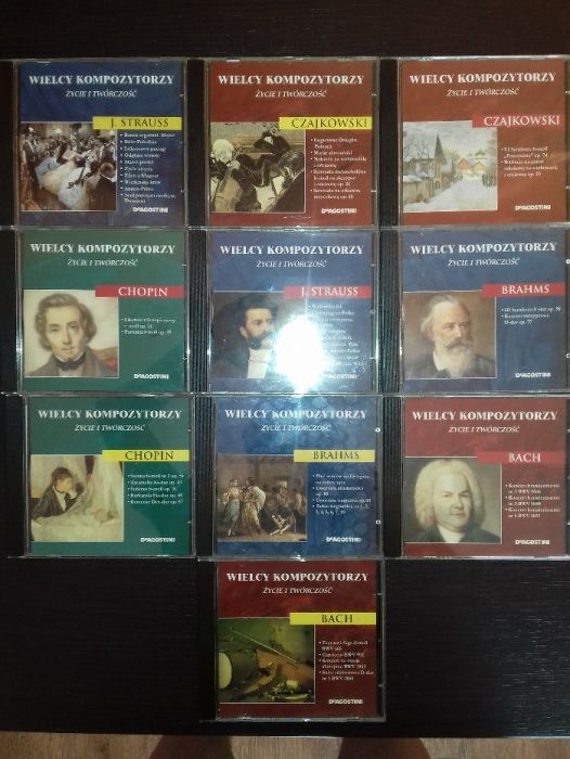 DVD - Kolekcja Wielcy kompozytorzy DeAgostini