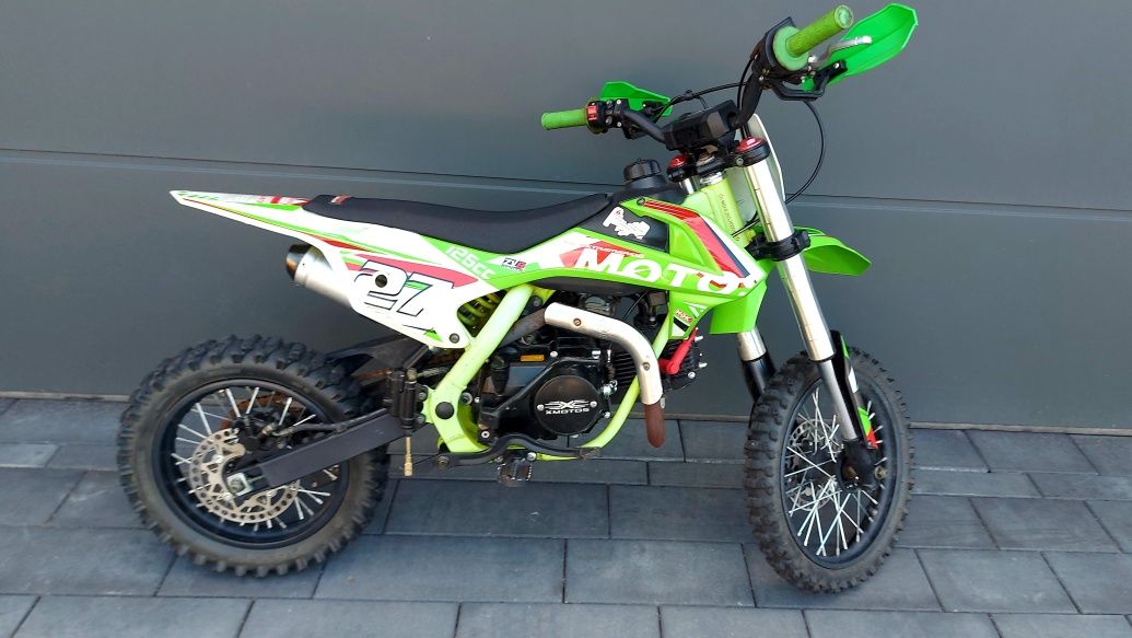 Pit bike x-motos xb 27 125ccm extremeride cross enduro 2021 xtr yamaha