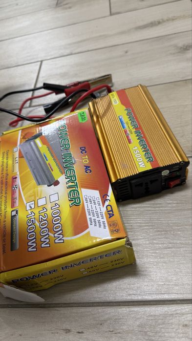 Перетворювач напруги інвертор