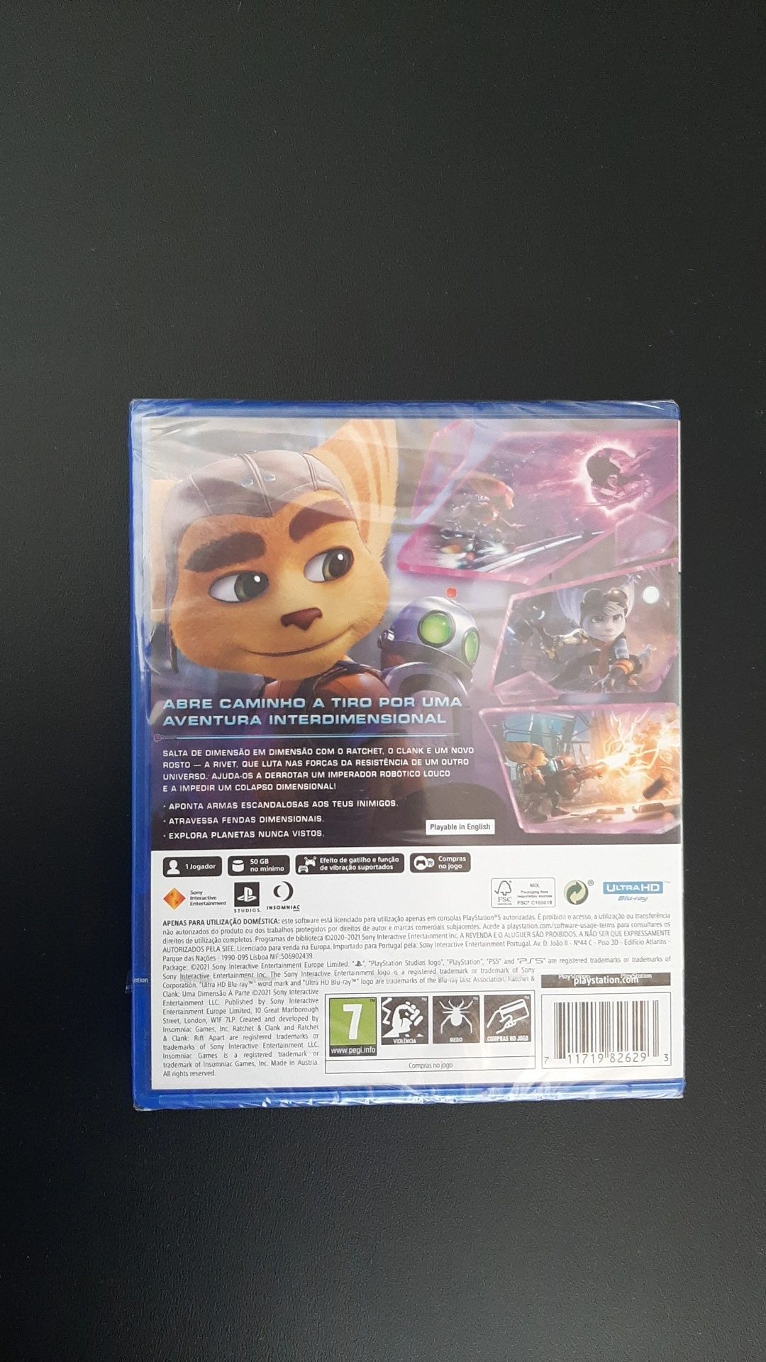 Ratchet and Clank PS5 (embalagem selada)