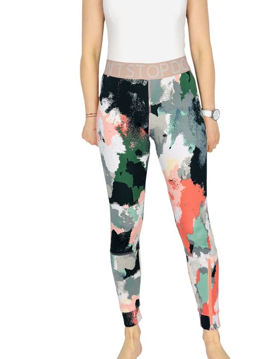 Kolorowe sportowe legginsy M 38 Cubus