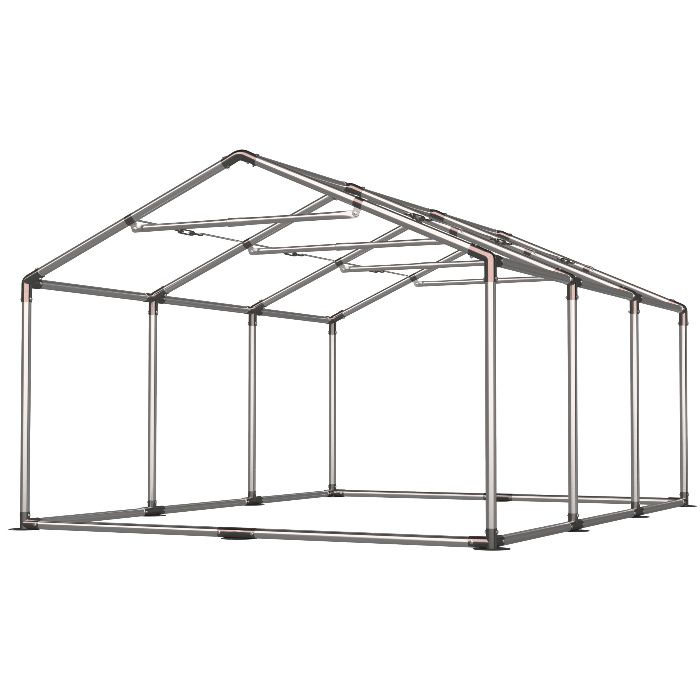 Namiot GRAND 4x6m magazynowy handlowy wiata garaż WZMOCNIONY PVC 560