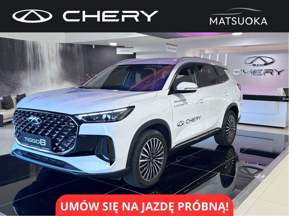 Chery Tiggo 8 Chery Tiggo 8 1.6 TGDI 147 KM | Automat | 7-osobowy | 7 lat gwarancji