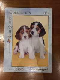 puzzle 500 Clementoni Nice Beagles