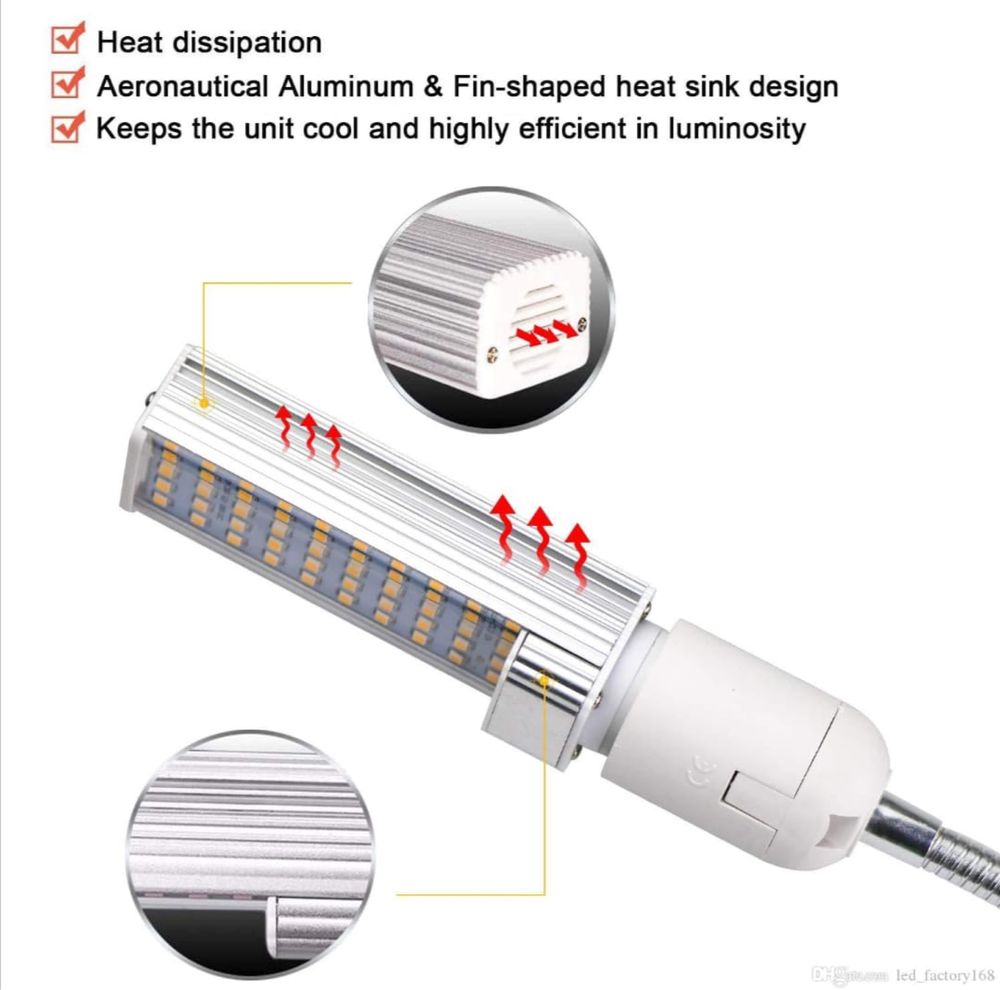 LED para crescimento de plantas em casa/LED Grow Light 50W NOVO