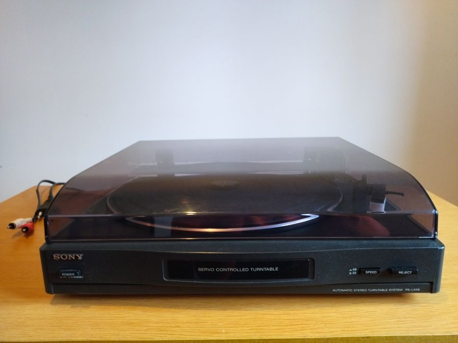Gira-Discos Sony PS-LX49 – Excelente Estado