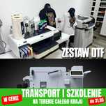 Zestaw DTF drukarka  + Proszkarka 370mm zdobądź rynek nadruków