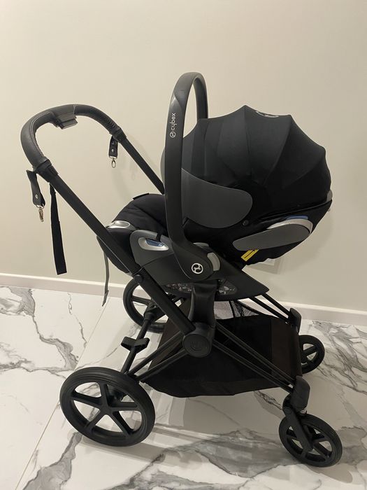 Wózek 3w1 cybex priam 2.0 plus 2xfolia, moskitiera uchwyt torba kubek