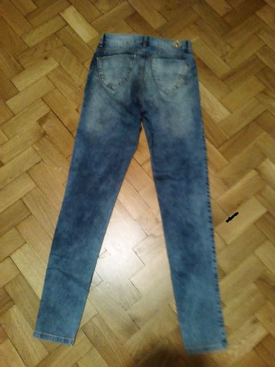 spodnie jeansy z lycrą roz. 40 na 164/170cm