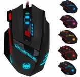 Zelotes T90 Profesjonalna mysz Komputerowa 9200 DPI ze  złączem USB