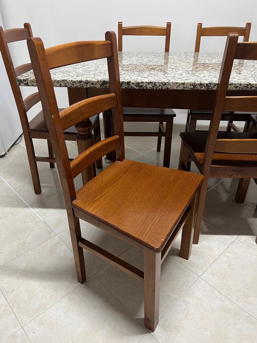 Mesa de cozinha granito