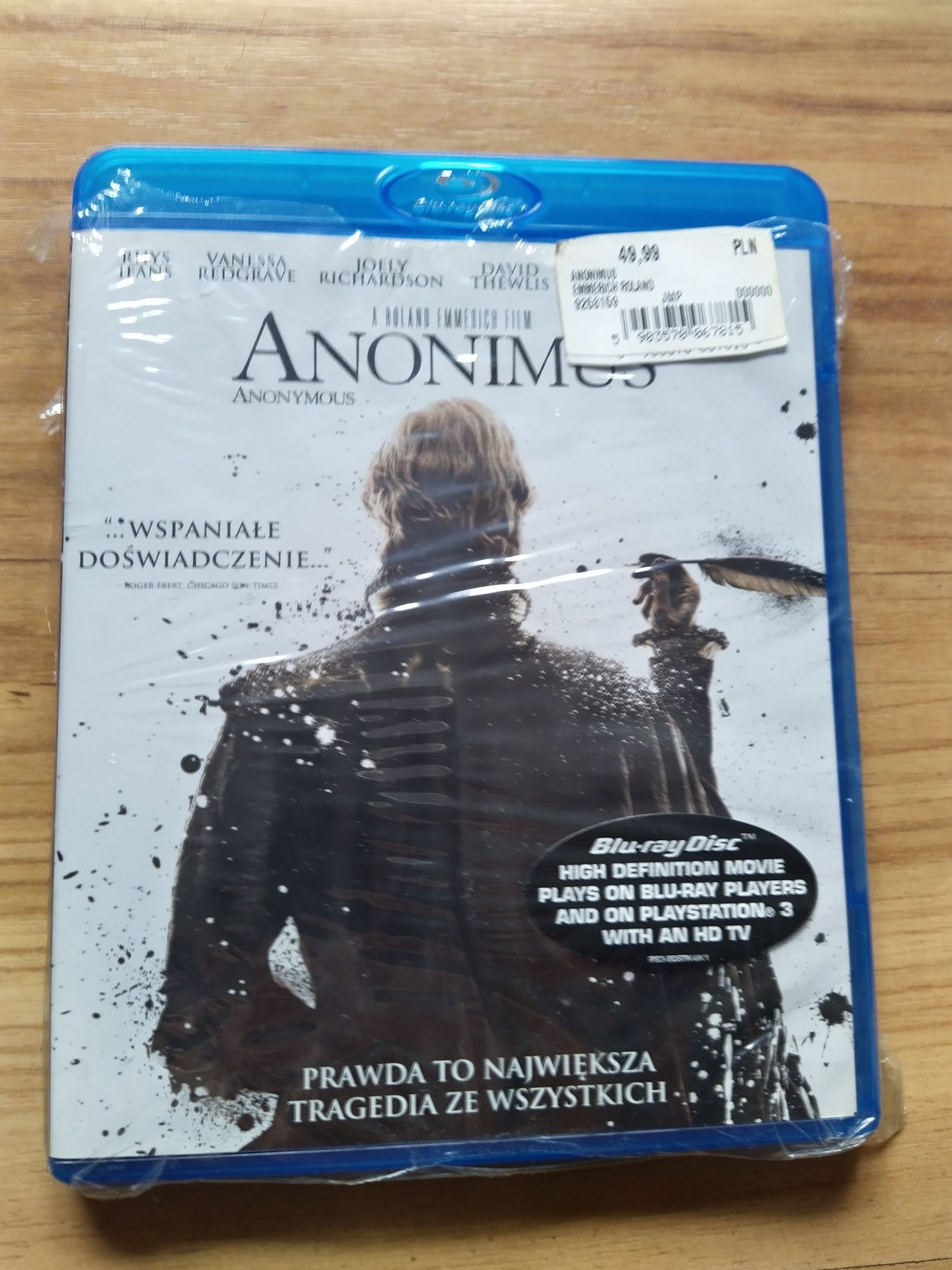 Anonimus -blu-ray Disc